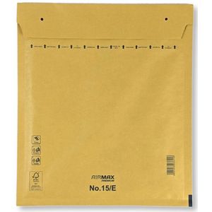 Luchtkussenenvelop 15/E 24 x 27,5 cm Bruin per doos (100 st.)