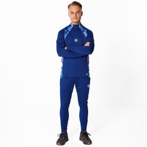 Champions League trainingspak heren blauw - Maat L