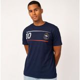 Frankrijk Kylian Mbappé stripe t-shirt Heren