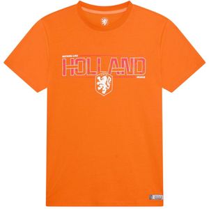 Nederlands elftal Holland T-shirt oranje - kids - Maat 128