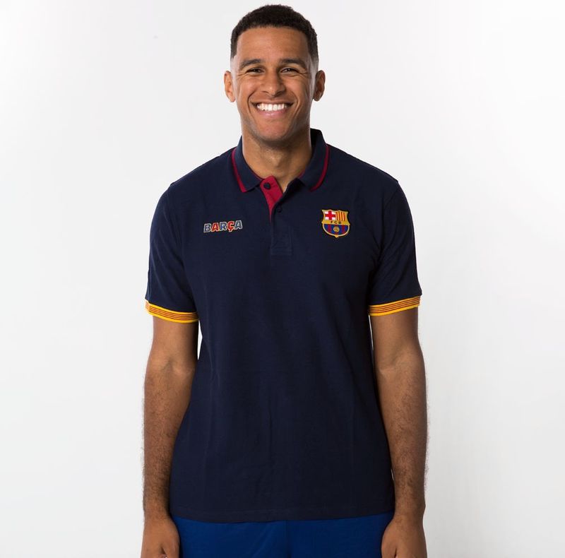 FC Barcelona polo heren - Maat S