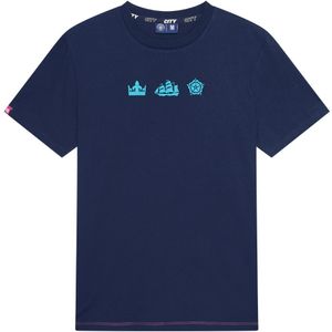 Manchester City big logo t-shirt heren - Maat M