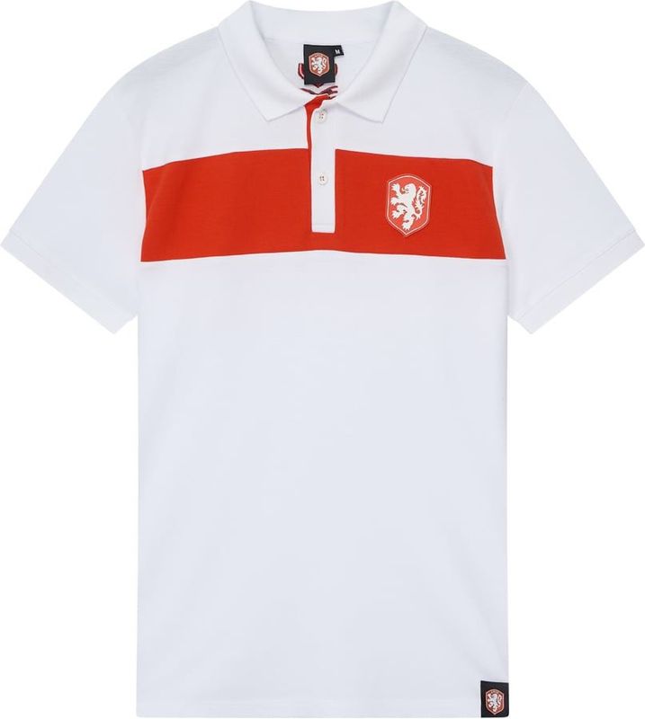 Nederlands Efltal Polo Heren - Wit - EK 2024 - KNVB - Holland Polo