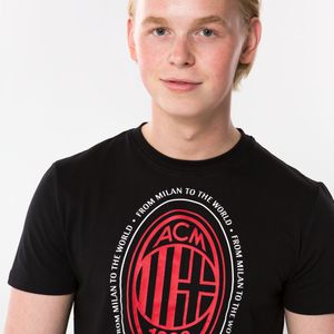 AC Milan logo t-shirt senior - Maat M