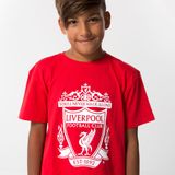 Liverpool FC Logo t-shirt rood kids - Maat 164