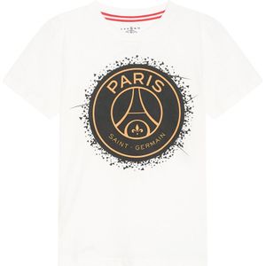 PSG big logo t-shirt wit kids - Maat 128