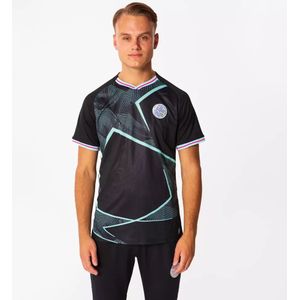 Champions League voetbalshirt heren - zwart - Maat XL