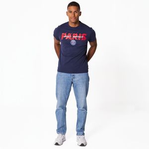 PSG paris t-shirt heren - Blauw - Maat XL