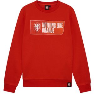 KNVB sweater Nothing like Oranje - Maat M