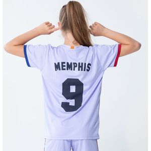 FC Barcelona Memphis Depay uit tenue 21/22 - Maat 116