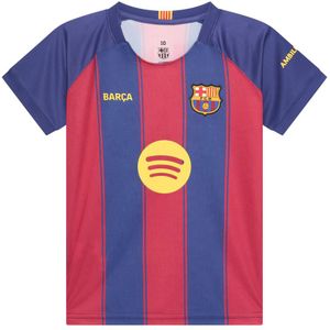 FC Barcelona - 25/26 Thuis - Korte Mouw T-shirt - Junior