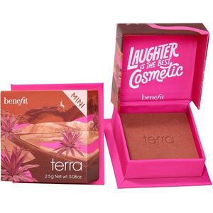 Benefit Cosmetics Box Of Powders TERRA WANDERFUL WORLD BLUSH POWDER