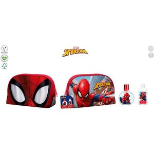 Disney Spiderman TOILET BAG EAU DE TOILETTE + SHOWER GEL 3 ST
