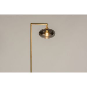 Lumidora Vloerlamp 31097 - E27 - Grijs - Goud - Messing - Metaal