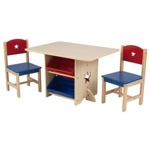 KidKraft® Tafel en 2 stoelen met sterren