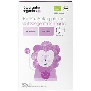 löwenzahn organics Biologische zuigelingenvoeding op basis van geitenmelk Pre 0+ 500