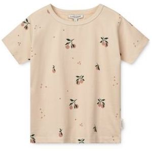 LIEWOOD Apia Print T-Shirt peach / zeeschelp