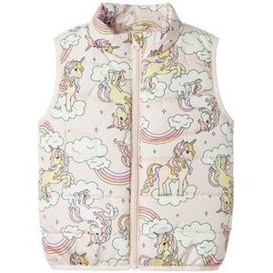 name it Vest Nmfmylane Mauve Chalk