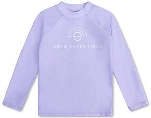 Pure Tones Lila UV Zwemshirt met lange mouwen-Lila-62 68