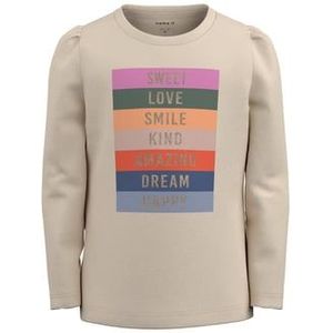 name it Shirt met lange mouwen Nmftottie Boter cream