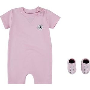 Converse Romper en sok set roze