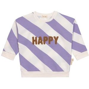 LÄSSIG Kinderen Sweater Happy milky /lila