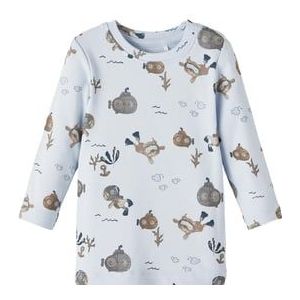 name it Nbmfernando Shirt Met Lange Mouwen Heather
