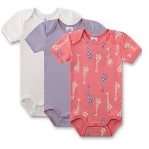 Sanetta Body 3-pack roze/paars/wit