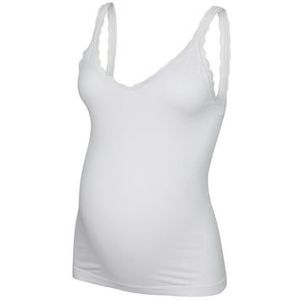 mamalicious Zwangerschapstop MLHENNA Sneeuw White