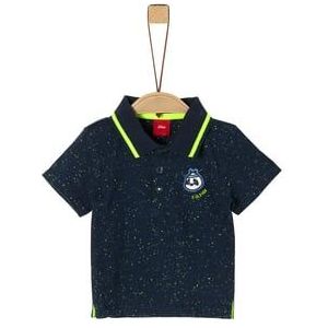 s. Olive r Poloshirt marinemelange