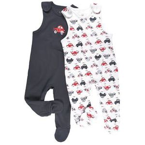 pink or blue Romper 2 stuk blauw