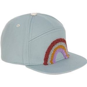 LÄSSIG LÄSSIG Kinderpet Regenboog light blauw