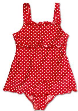 Playshoes UV badpak Kinderen Stippen - Rood - Maat 86/92