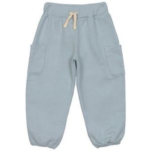 LÄSSIG Cargo Broek Wafel GOTS light blauw