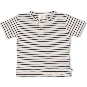 Feetje T-shirt gestreept Summer Denim natuur