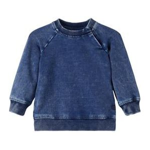 name it Sweatshirt Nbmbatruebo Medium Blauw Denim