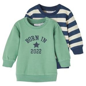 name it Sweatshirt 2 Pack Nbmjarne Frosty Spruce