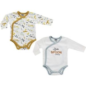 JACKY Verzorgingsbody 2-pack wit