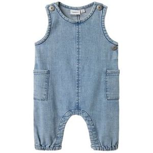 name it Jeans overall Nbmfred Light Blauw Denim