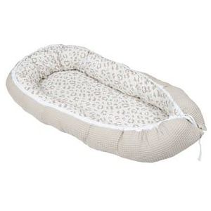 ULLENBOOM Sand Leo babynest 55x95cm , beige, wit