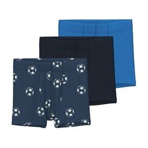 name it Boxershorts 3-pack donker denim