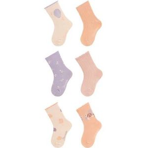 Sterntaler Sokken 6-pack schelpen lichtroze