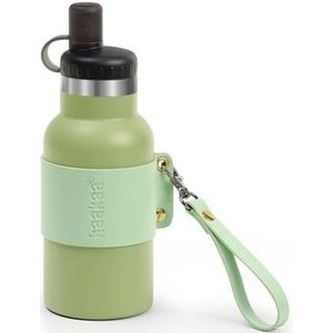 haakaa® Easy- Carry Thermische fles 350ml, avocado