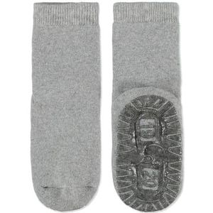 Sterntaler Anti slip Sokken Soft uni zilver-melange