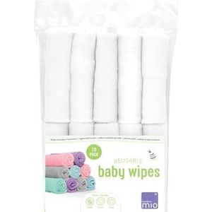 Bambino Mio vochtige doekjes herbruikbaar, pak van 10, sneeuw