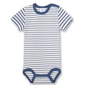 Sanetta Lichaam 1/2 arm inkt blauw gestreept