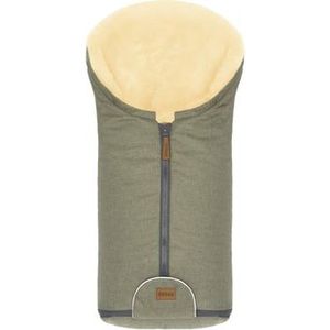 fillikid Style Wintervoetenzak Pamir lamsvel pistache