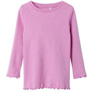name it Shirt met lange mouwen Nmfnimisa Fuchsia Roze