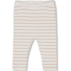 Feetje Gebreide broek gestreept Essential Breisels Taupe