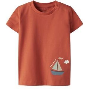 name it T-shirt Nbmvacion Paprika Boot